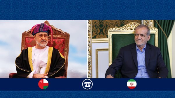گفتگوی تلفنی عیدانه پزشکیان و سلطان عمان