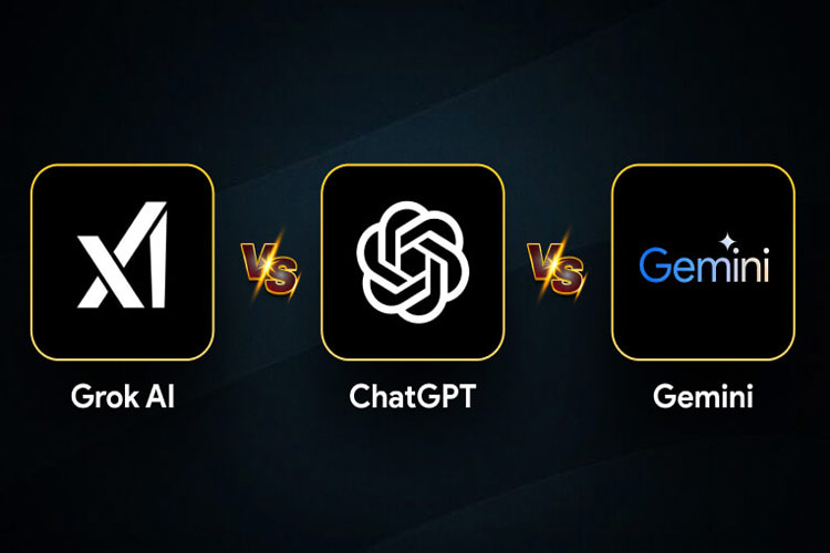 مقایسه تولیدکنندگان تصویر هوش مصنوعیChatGPT، Grok  و  Gemini