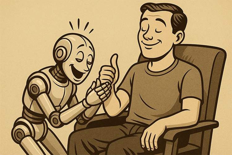 چرا هوش مصنوعی چاپلوس است؟