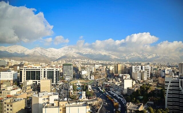 کیفیت هوای تهران امروز ۲ بهمن