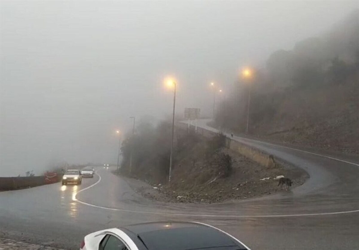 انسداد مقطعی جاده چالوس تا ۱۸ اسفند