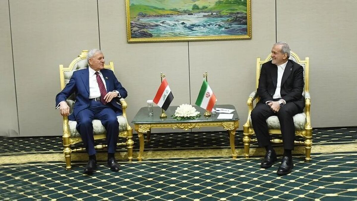 رئیس جمهور عراق به پزشکیان: جنگ را رد می‌کنیم و خواستار توقف فوری آن هستیم