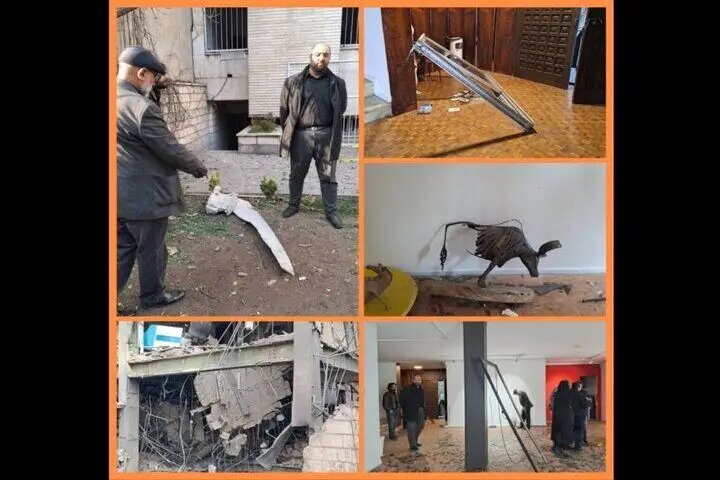 گالری کاما در جنگ تخریب شد