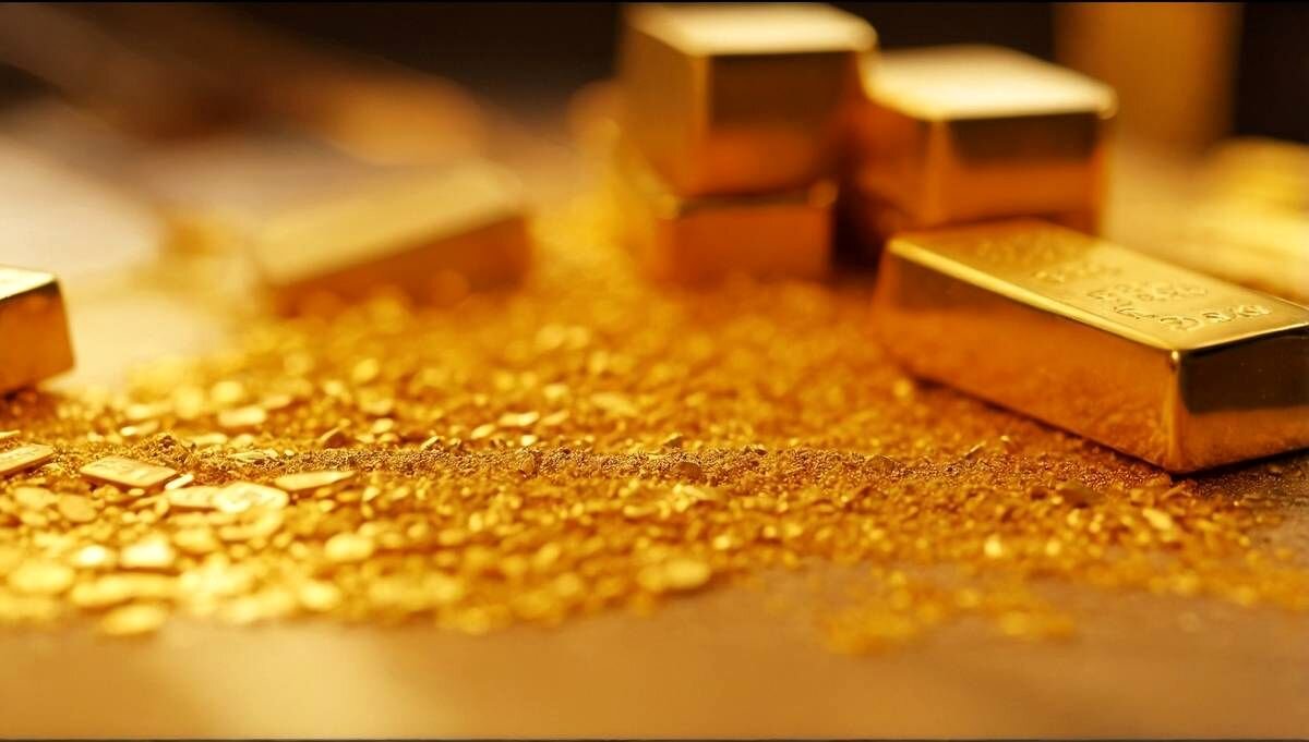 کاهش ۲۰۰ دلاری قیمت طلا در یک هفته