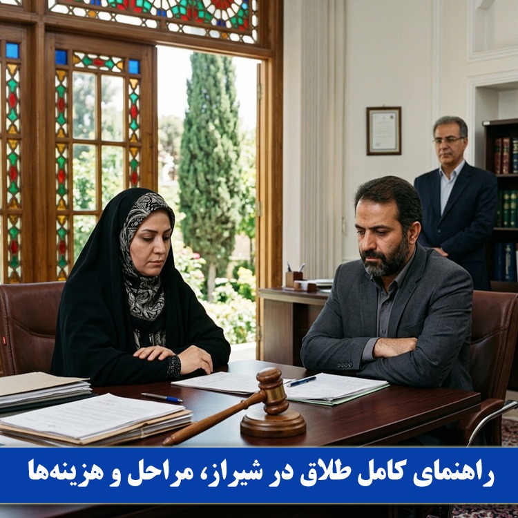 راهنمای کامل طلاق در شیراز، مراحل و هزینه‌ها