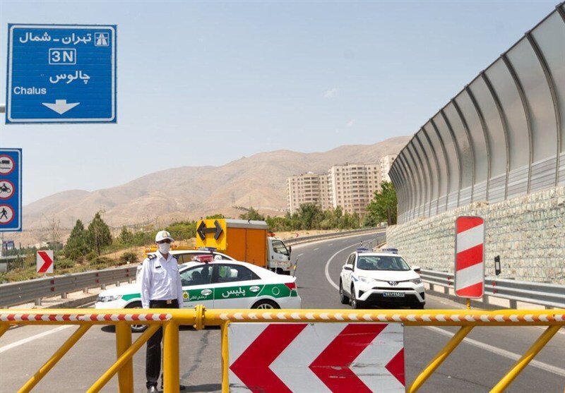 جزئیات محدودیت تردد در جاده چالوس