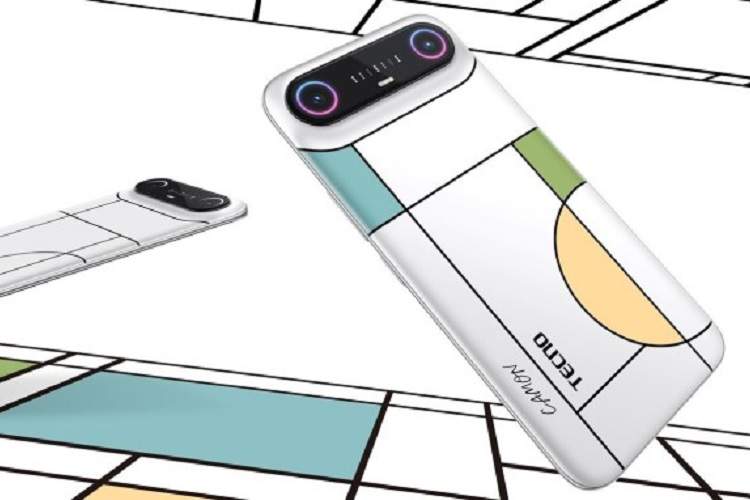 تکنو Camon Slim با طراحی فوق باریک و هنری رونمایی شد