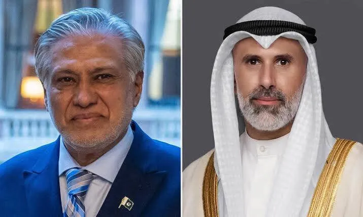 وزیر خارجه کویت و پاکستان