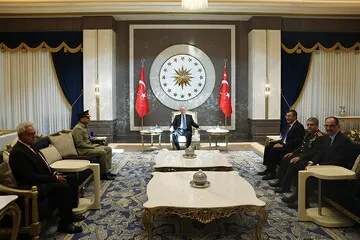 سفر فرمانده ارتش پاکستان به ترکیه