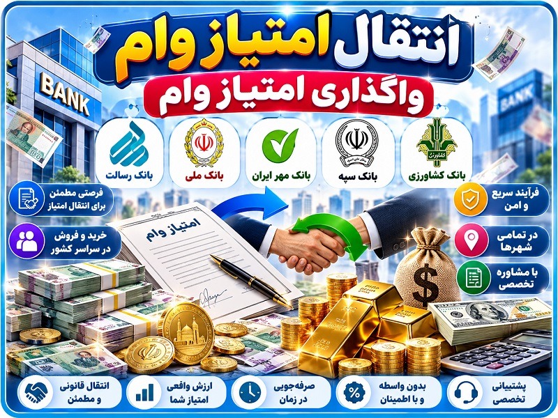 مشاوره امتیاز تسهیلات بانکی - خرید، فروش و انتقال امتیاز وام