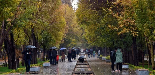 بارش باران در نقاط مختلف کشور